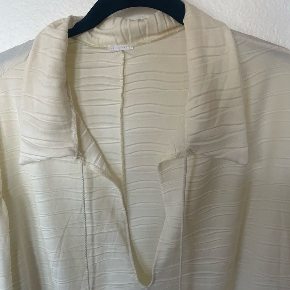 White textured tunic - Picture 6 of 7